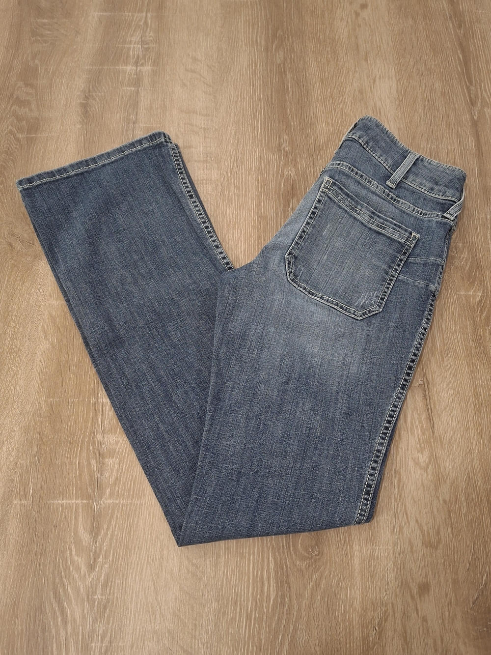 Ariat R.E.A.L. Women's Nautalis Bootcut Jeans 28R Medium Wash Western *910*